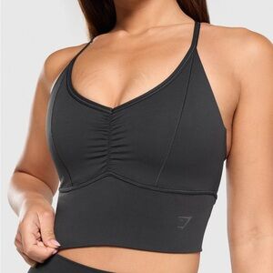 Gymshark black sports Bra